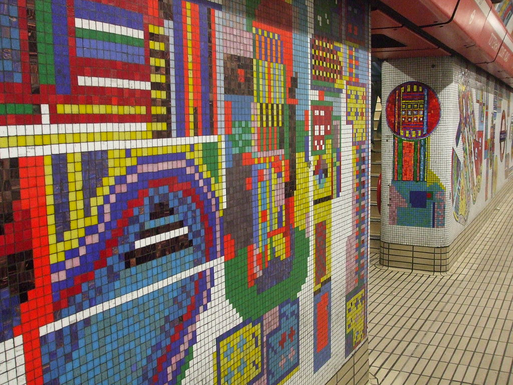 Paolozzi — Tottenham Court Road